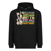 Some Things Are Better Left Unsaid Heavyweight Hoodie | Teevron