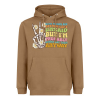 Toasted Coconut some things are better left unsaid Heavyweight Hoodie - MaliasSmallBusiness