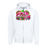 Valentines Day Tacos Truck Zipper Hoodie | Teevron