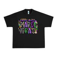 Black little miss mardi gras Urban Heavy Tee - RacoonDesign