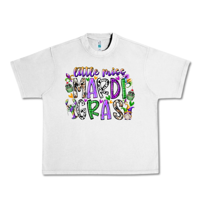 Little Miss Mardi Gras Urban Heavy Tee by RacoonDesign | Teevron