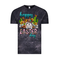 Cloud Black Happy Easter Day Rodeo Vintage Tee - Neo Western