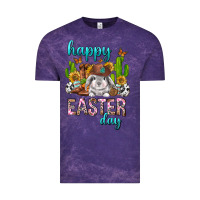 Cloud Purple Happy Easter Day Rodeo Vintage Tee - Neo Western