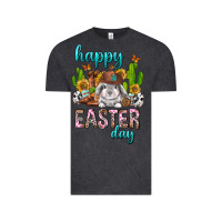 Vintage Black Happy Easter Day Rodeo Vintage Tee - Neo Western