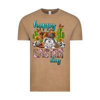 Vintage Coffee Happy Easter Day Rodeo Vintage Tee - Neo Western