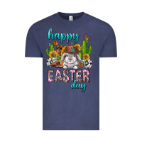 Vintage Denim Happy Easter Day Rodeo Vintage Tee - Neo Western