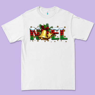 Noel Christmas Bells Premium Tee Designed By Barkaloodesign