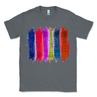 Charcoal Heather Colored Jute Brush Strokes Classic Tee - Bettercallsaul