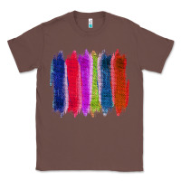 Chestnut Colored Jute Brush Strokes Classic Tee - Bettercallsaul