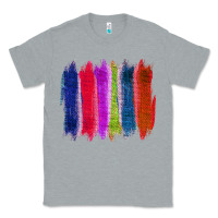 Heather Grey Colored Jute Brush Strokes Classic Tee - Bettercallsaul