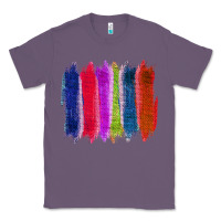Lavender Colored Jute Brush Strokes Classic Tee - Bettercallsaul