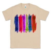 Mushroom Colored Jute Brush Strokes Classic Tee - Bettercallsaul
