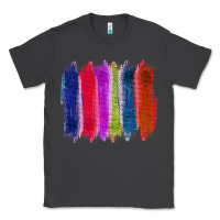 Smoke Colored Jute Brush Strokes Classic Tee - Bettercallsaul
