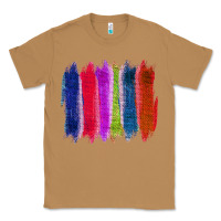 Toasted Coconut Colored Jute Brush Strokes Classic Tee - Bettercallsaul