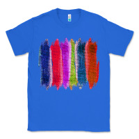 True Royal Colored Jute Brush Strokes Classic Tee - Bettercallsaul