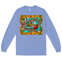Colony Blue teacher squad tumbler Long Sleeve Tee - BundleAndBundleShop