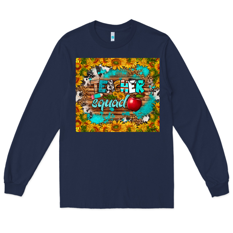 Teacher Squad Tumbler Long Sleeve Tee by BundleAndBundleShop | Teevron