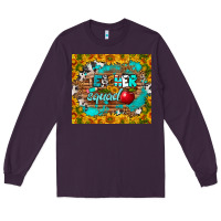 Plum teacher squad tumbler Long Sleeve Tee - BundleAndBundleShop