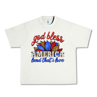 Pistachio god bless america land that i love Urban Heavy Tee - HRA Design Shop