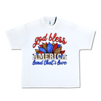 White god bless america land that i love Urban Heavy Tee - HRA Design Shop