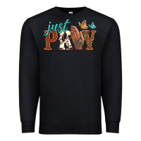 Black just pray Premium Sweatshirt - NancyCooperArtShop