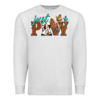 Oatmeal Heather just pray Premium Sweatshirt - NancyCooperArtShop