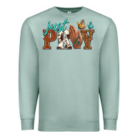 Seafoam just pray Premium Sweatshirt - NancyCooperArtShop