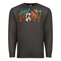Smoke just pray Premium Sweatshirt - NancyCooperArtShop