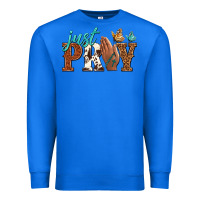 True Royal just pray Premium Sweatshirt - NancyCooperArtShop