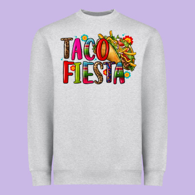 Taco Fiesta Heavyweight Sweatshirt Designed By Cts Tumbler Store
