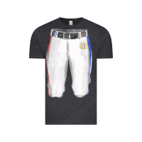 Vintage Black softball uniform short pant fa element Vintage Tee - FaDigitalArtStudio