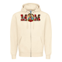 Sandshell mom lady of guadalupe Zipper Hoodie - BarkalooDesign