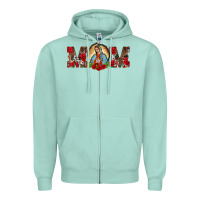 Seafoam mom lady of guadalupe Zipper Hoodie - BarkalooDesign