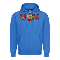 True Royal mom lady of guadalupe Zipper Hoodie - BarkalooDesign