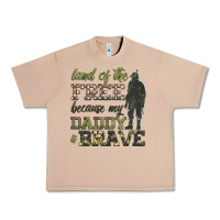 Burro land of the free because my daddy is brave Urban Heavy Tee - HRA Design Shop