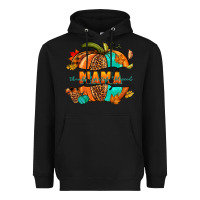 Black Thankful grateful blessed mama pumpkin Heavyweight Hoodie - NancyCooperArtShop