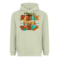 Matcha Thankful grateful blessed mama pumpkin Heavyweight Hoodie - NancyCooperArtShop
