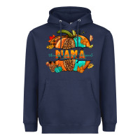 Navy Thankful grateful blessed mama pumpkin Heavyweight Hoodie - NancyCooperArtShop