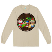 Mushroom dominican republic coasters Long Sleeve Tee - AdoDesignShop