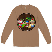 Toasted Coconut dominican republic coasters Long Sleeve Tee - AdoDesignShop