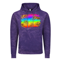 Cloud Purple pride flag Vintage Hoodie - Zillion Design Studio