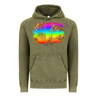 Vintage Olive pride flag Vintage Hoodie - Zillion Design Studio