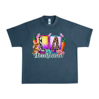 Midnight Navy louisiana easter dady Urban Heavy Tee - RacoonDesign