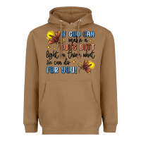 Toasted Coconut if god can make a bugs butt light up Heavyweight Hoodie - MaliasSmallBusiness