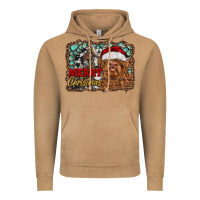 Vintage Camel merry Christmas highland cow Vintage Hoodie - RanaPortraitStore