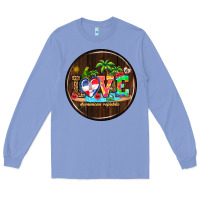 Colony Blue dominican republic coasters Long Sleeve Tee - AdoDesignShop