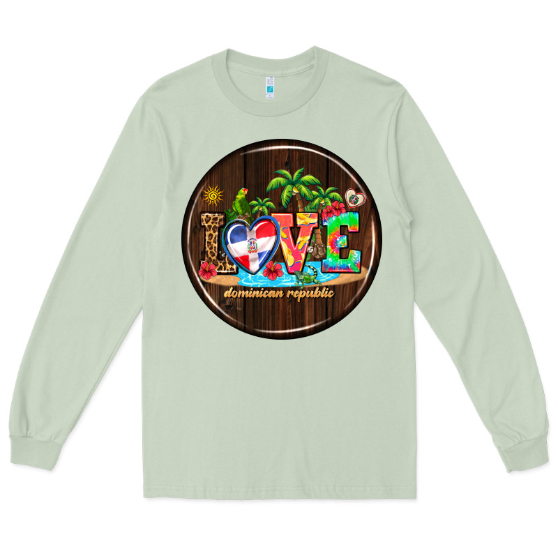 Dominican Republic Coasters Long Sleeve Tee by AdoDesignShop | Teevron