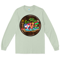 Matcha dominican republic coasters Long Sleeve Tee - AdoDesignShop
