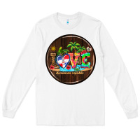 White dominican republic coasters Long Sleeve Tee - AdoDesignShop