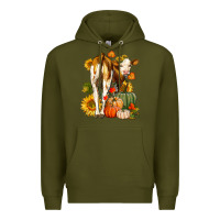 Army Green Fall Heifer Premium Hoodie - LillyAllenDesigns